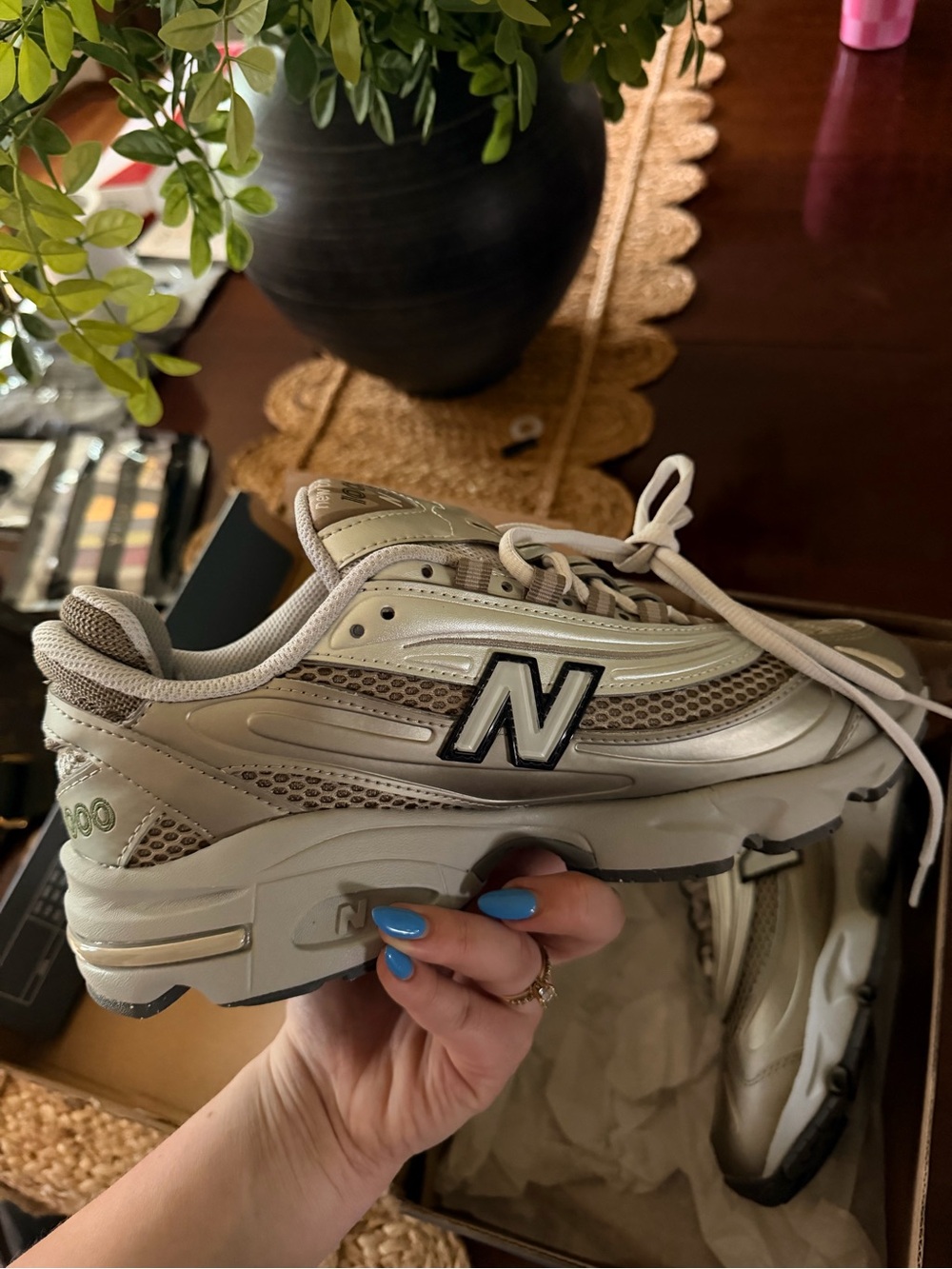 NEW BALANCE 1000 'ARID STONE LIGHT SILVER' - Picture 5 of 5